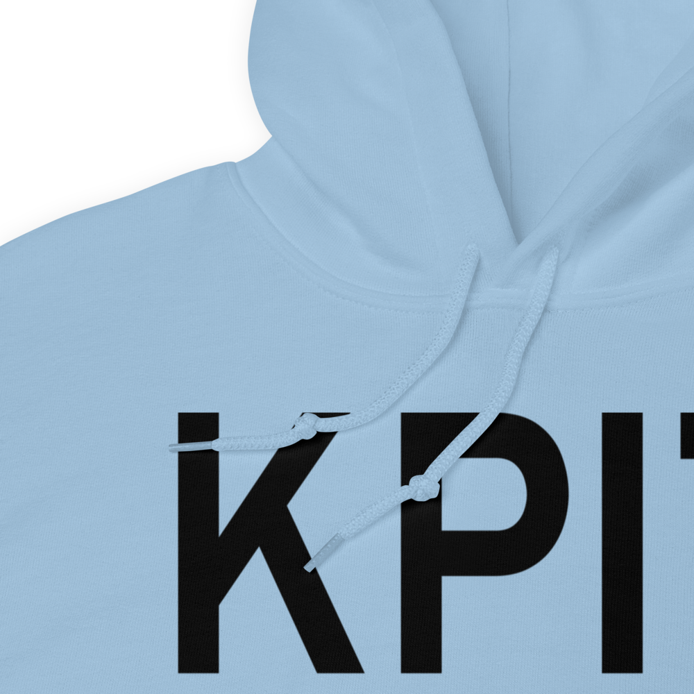 Pittsburgh International Airport (KPIT) ICAO Hoodie Sweatshirt 