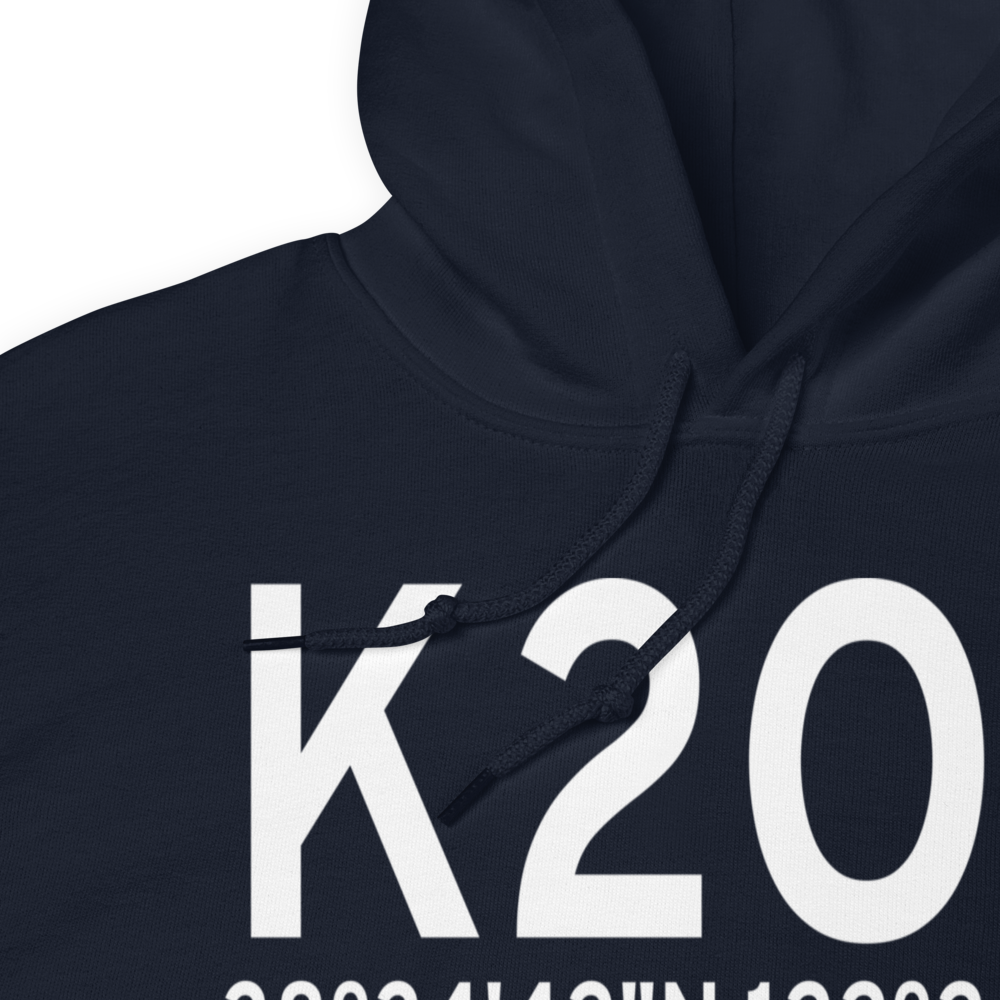 Angwin Parrett Field (K2O3) ICAO Hoodie Sweatshirt 