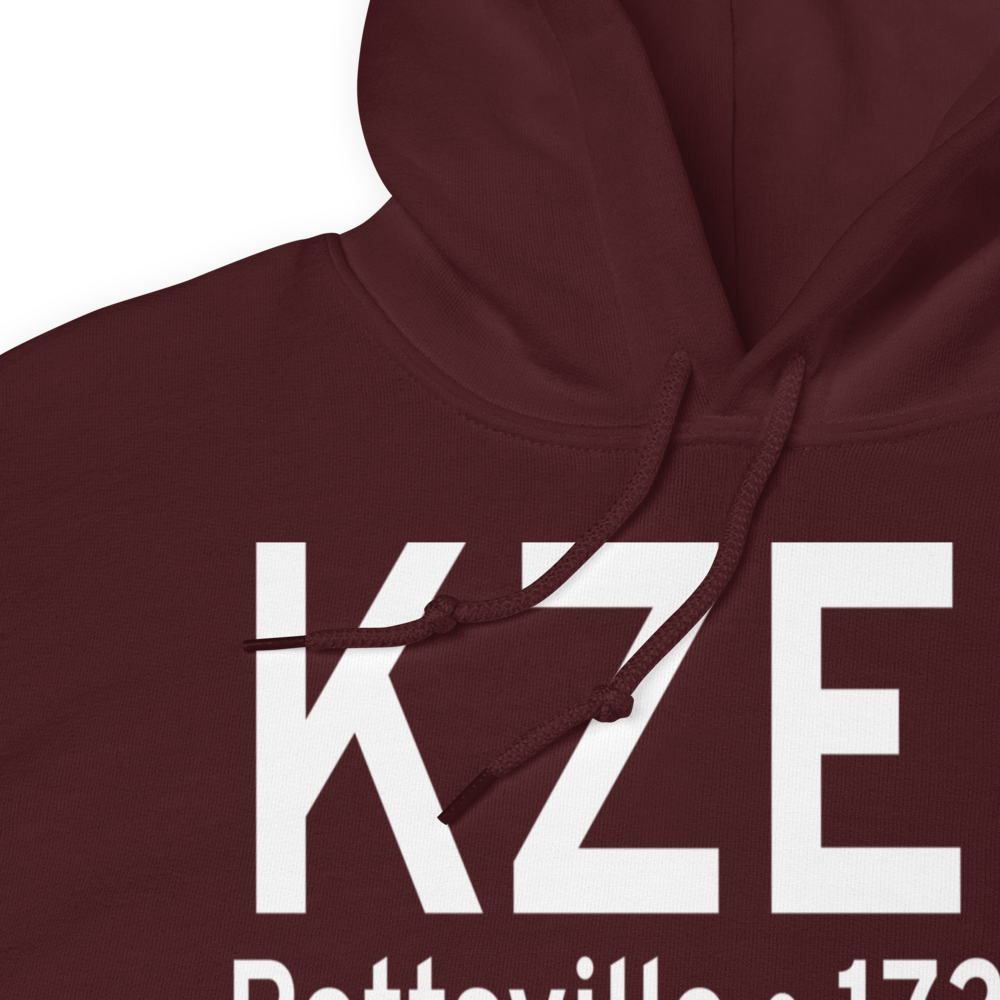 Schuylkill County /Joe Zerbey/ Airport (KZER) ICAO Hoodie Sweatshirt 
