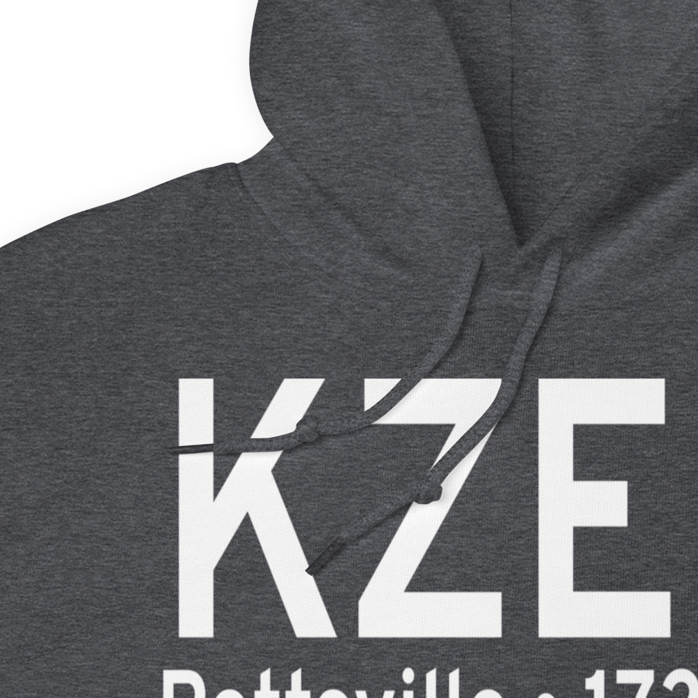 Schuylkill County /Joe Zerbey/ Airport (KZER) ICAO Hoodie Sweatshirt 