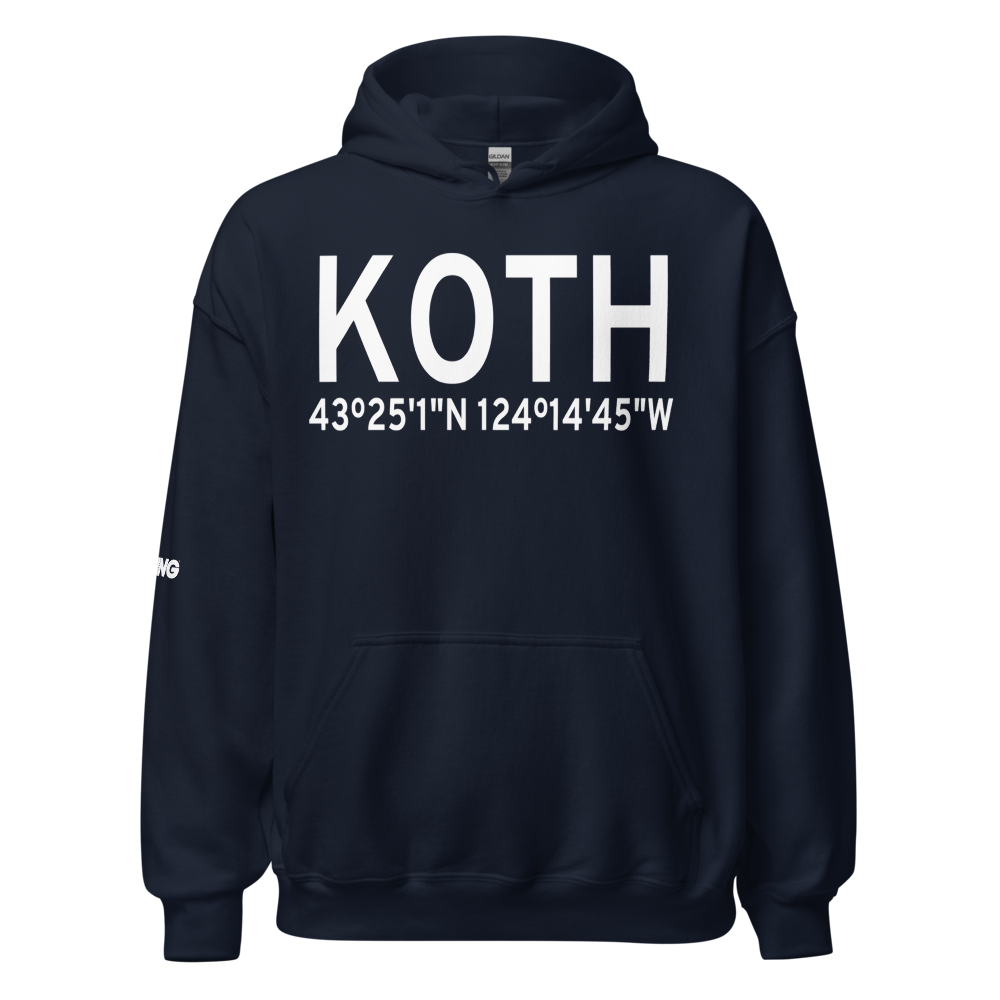 Southwest Oregon Regional Airport (KOTH) ICAO Hoodie Sweatshirt 