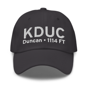 Halliburton Field (KDUC) ICAO Hat