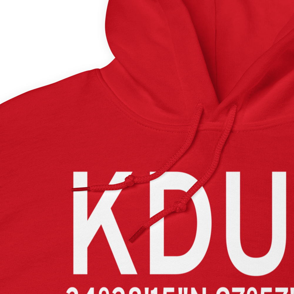 Halliburton Field (KDUC) ICAO Hoodie Sweatshirt 
