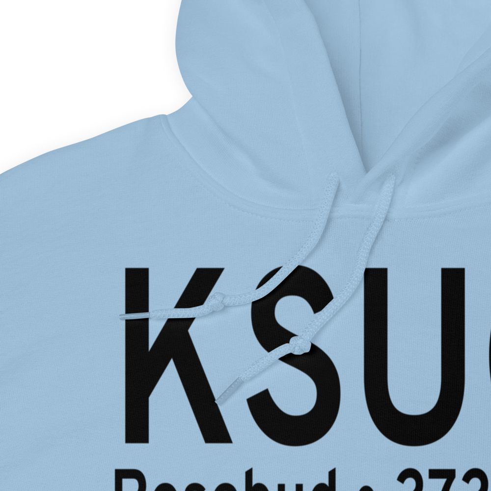 Rosebud Sioux Tribal Airport (KSUO) ICAO Hoodie Sweatshirt 