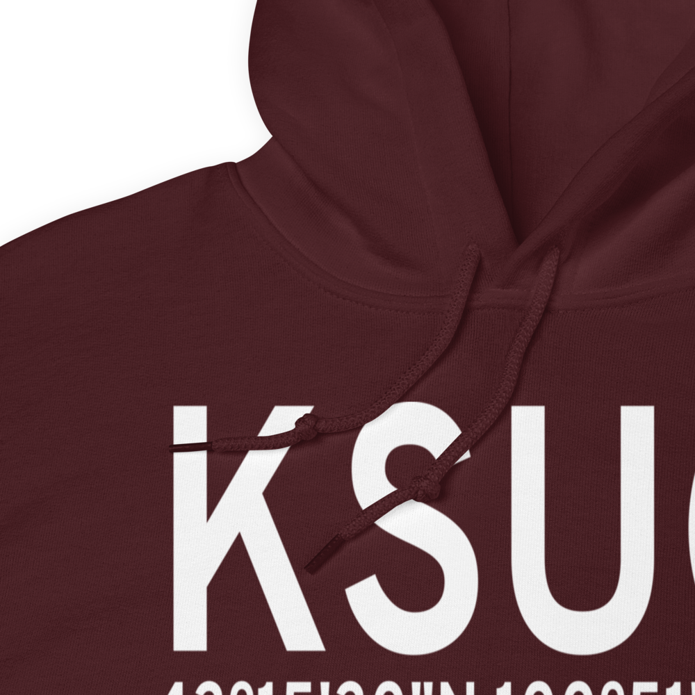 Rosebud Sioux Tribal Airport (KSUO) ICAO Hoodie Sweatshirt 