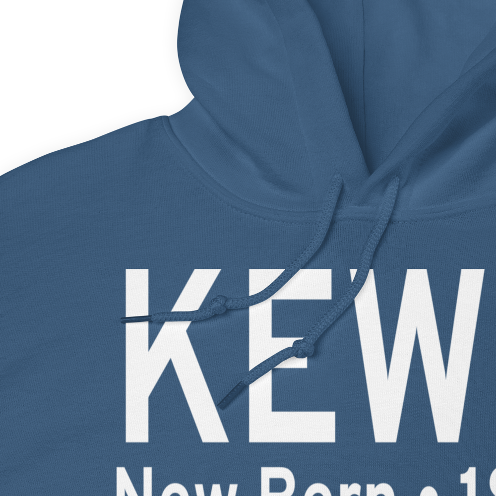 Coastal Carolina Regional Airport (KEWN) ICAO Hoodie Sweatshirt 