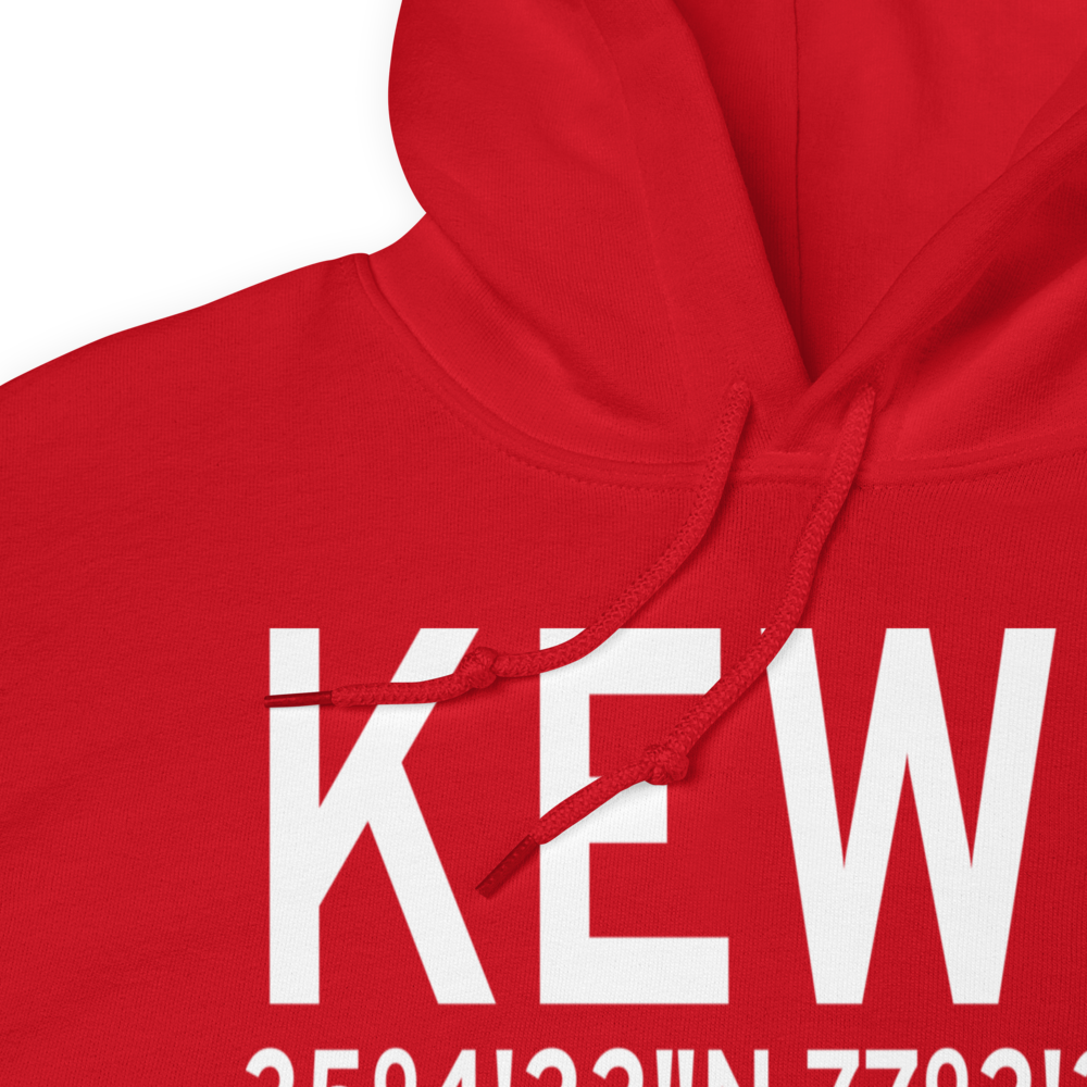 Coastal Carolina Regional Airport (KEWN) ICAO Hoodie Sweatshirt 