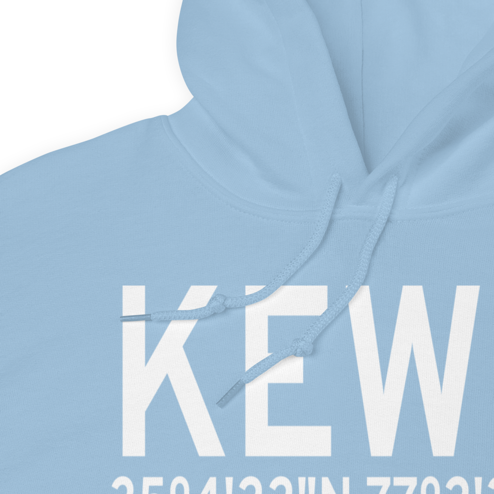 Coastal Carolina Regional Airport (KEWN) ICAO Hoodie Sweatshirt 