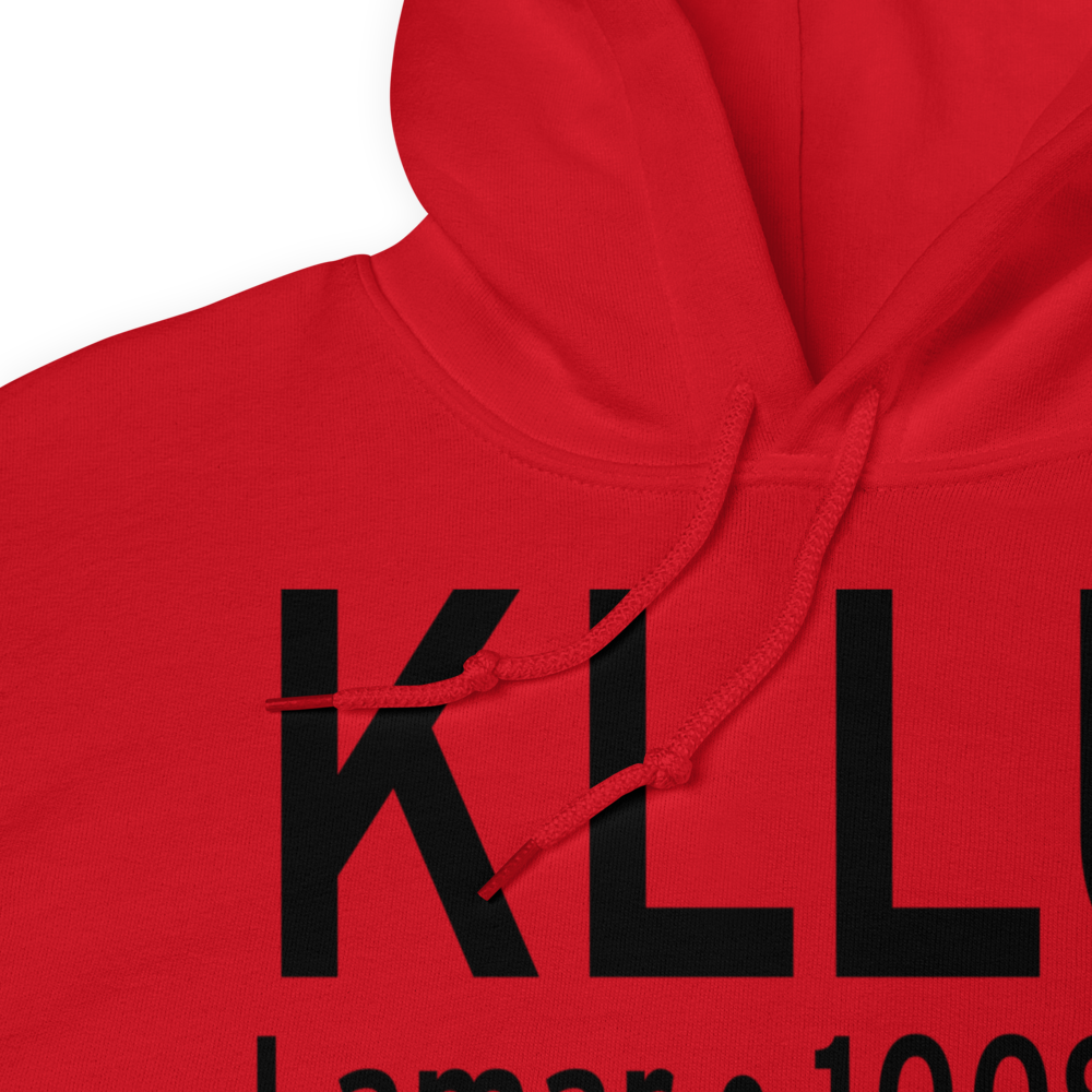 Lamar Municipal Airport (KLLU) ICAO Hoodie Sweatshirt 