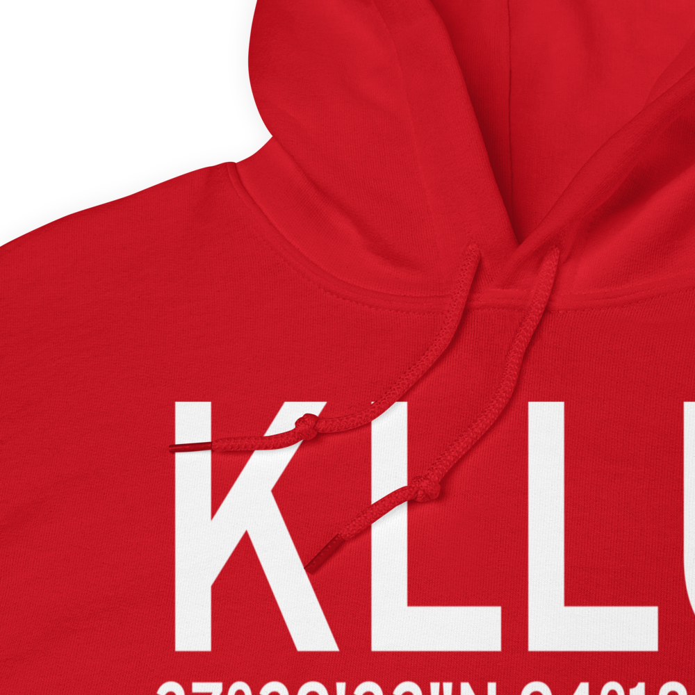 Lamar Municipal Airport (KLLU) ICAO Hoodie Sweatshirt 