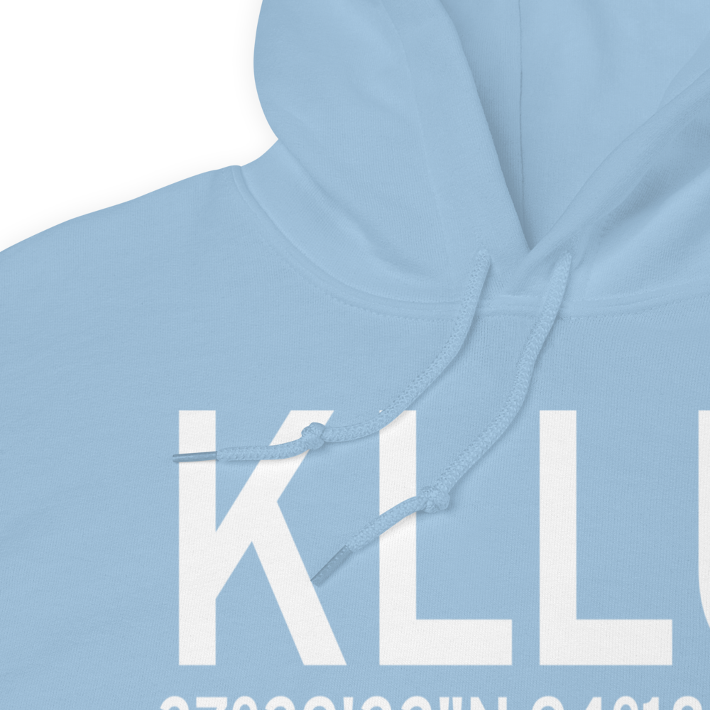 Lamar Municipal Airport (KLLU) ICAO Hoodie Sweatshirt 