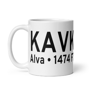 Alva Regional Airport (KAVK) ICAO Mug