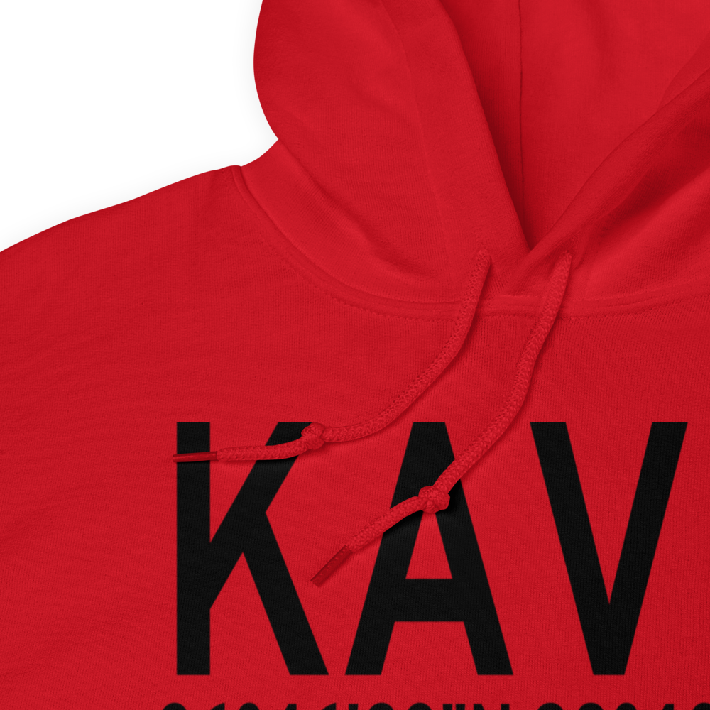Alva Regional Airport (KAVK) ICAO Hoodie Sweatshirt 