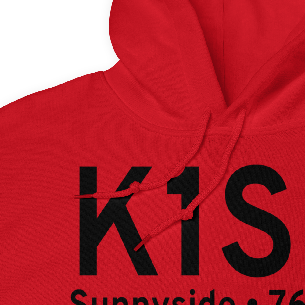 Sunnyside Municipal Airport (K1S5) ICAO Hoodie Sweatshirt 