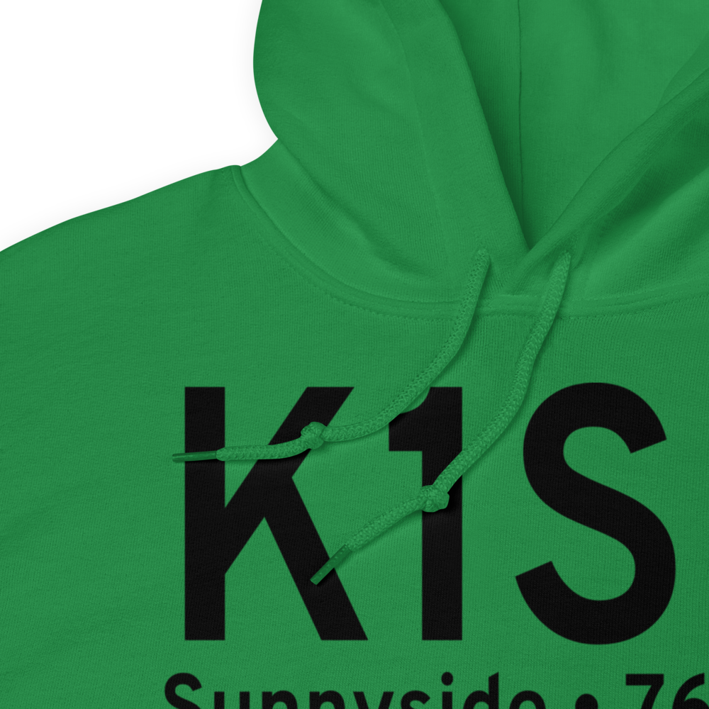 Sunnyside Municipal Airport (K1S5) ICAO Hoodie Sweatshirt 