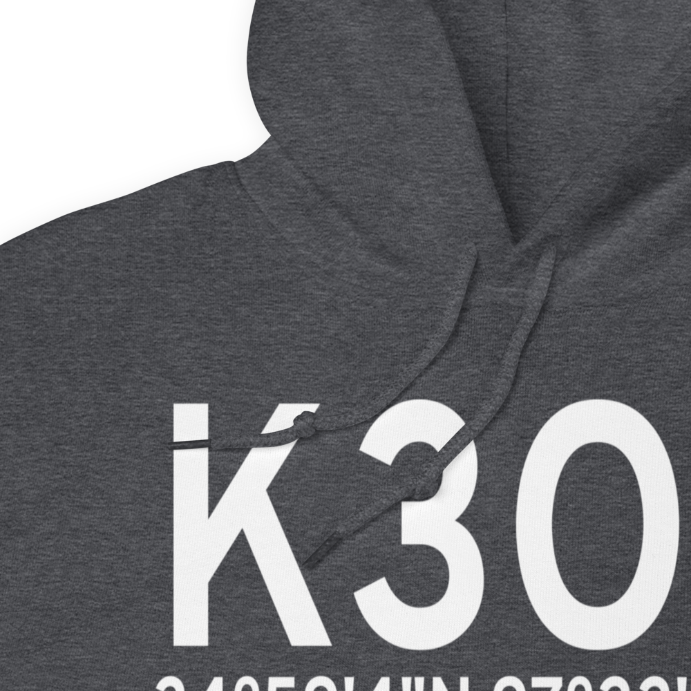 Purcell Municipal - Steven E. Shephard field (K3O3) ICAO Hoodie Sweatshirt 