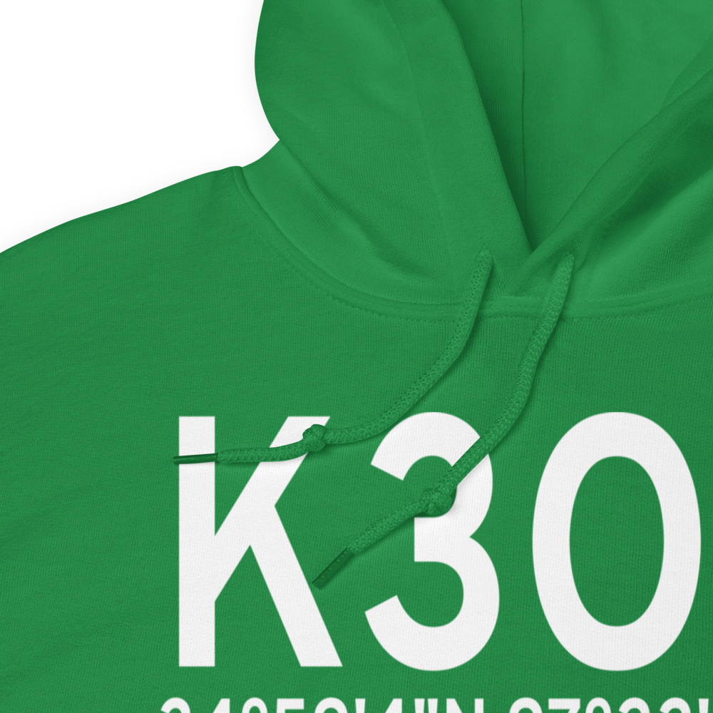 Purcell Municipal - Steven E. Shephard field (K3O3) ICAO Hoodie Sweatshirt 