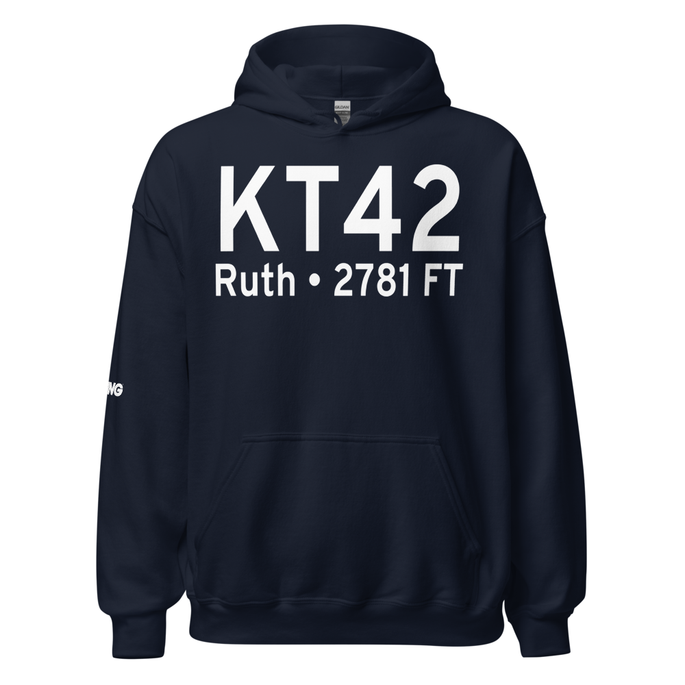 Ruth Airport (KT42) ICAO Hoodie Sweatshirt 