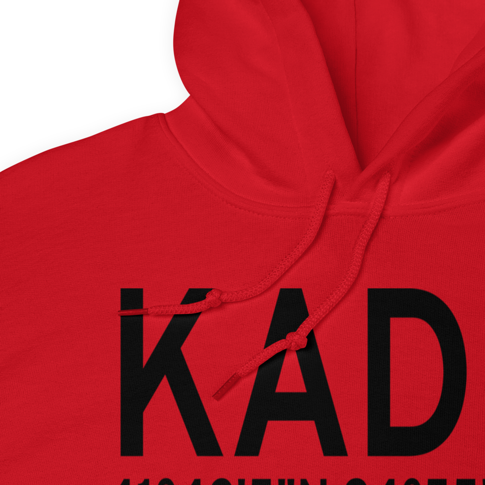 Audubon County Airport (KADU) ICAO Hoodie Sweatshirt 