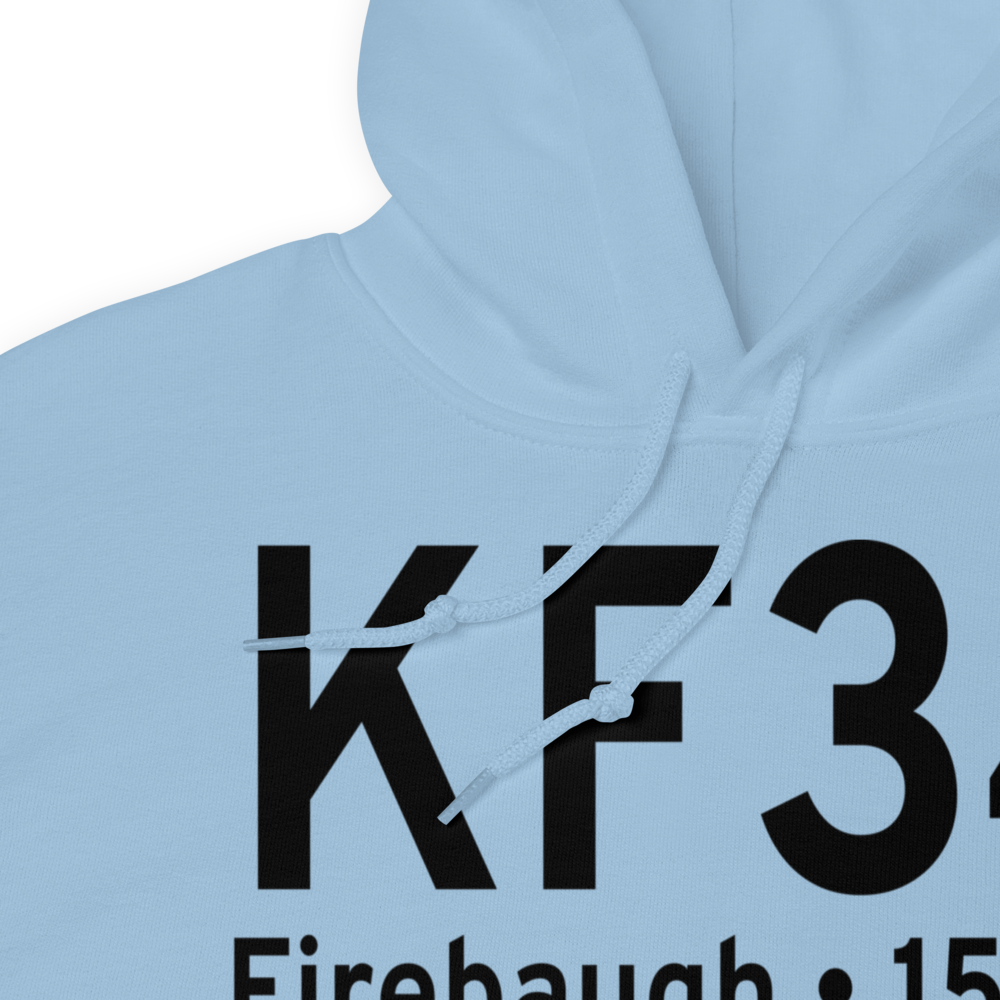 Firebaugh Airport (KF34) ICAO Hoodie Sweatshirt 