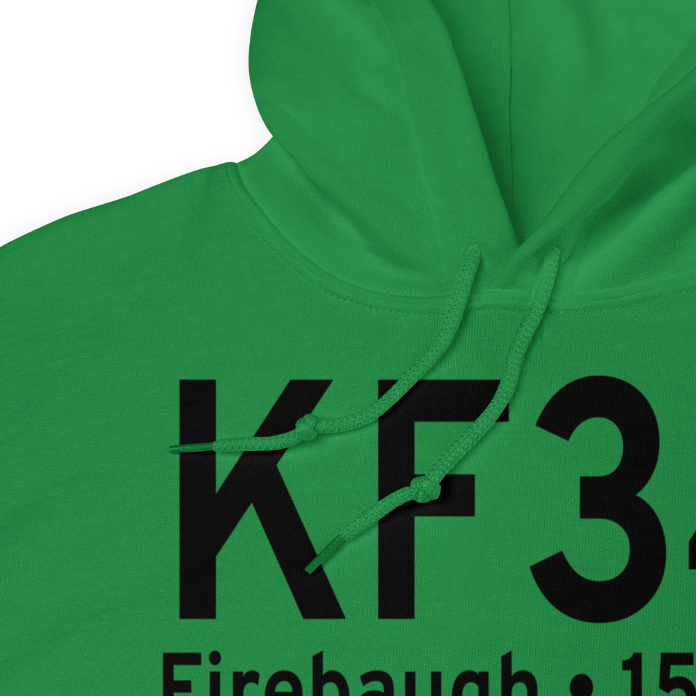 Firebaugh Airport (KF34) ICAO Hoodie Sweatshirt 
