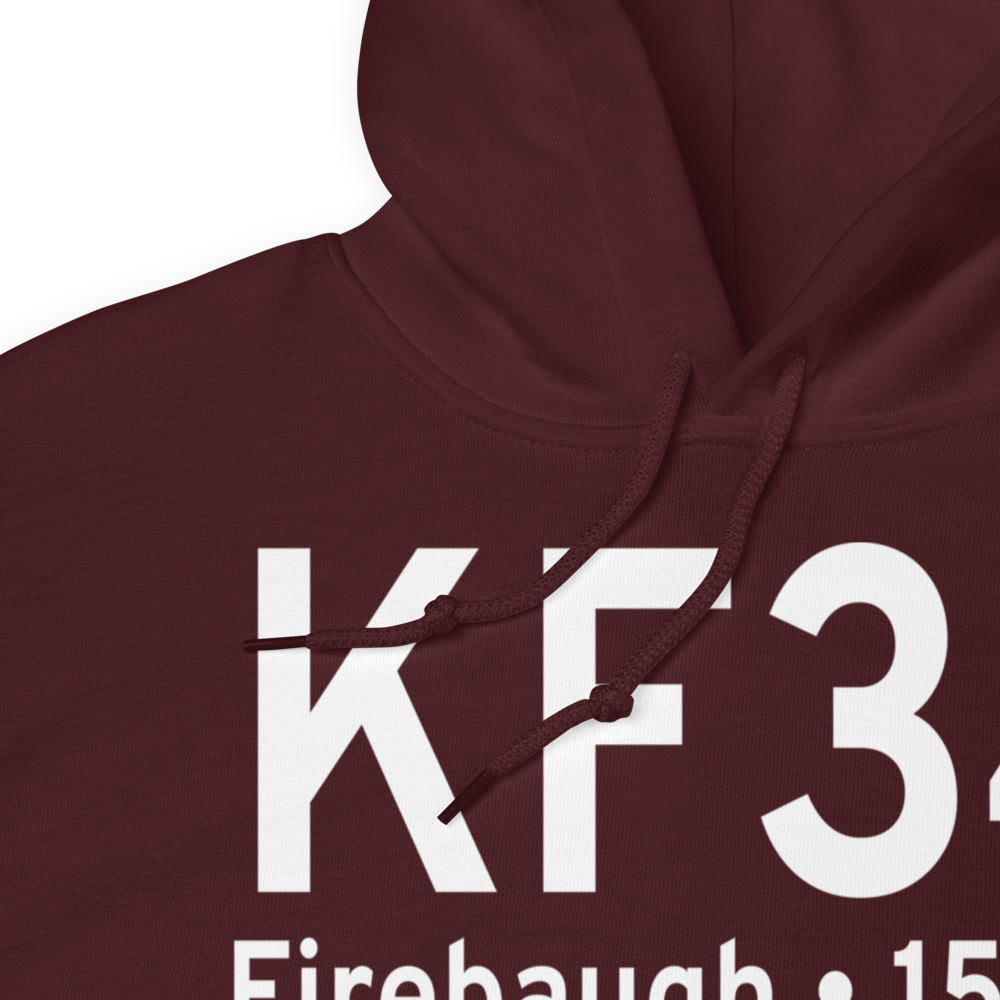 Firebaugh Airport (KF34) ICAO Hoodie Sweatshirt 