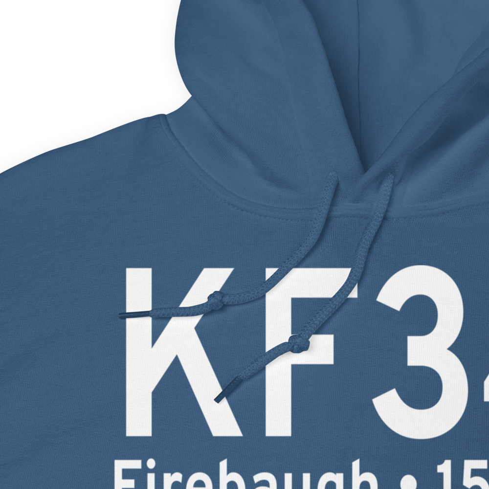 Firebaugh Airport (KF34) ICAO Hoodie Sweatshirt 