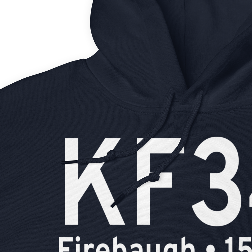 Firebaugh Airport (KF34) ICAO Hoodie Sweatshirt 