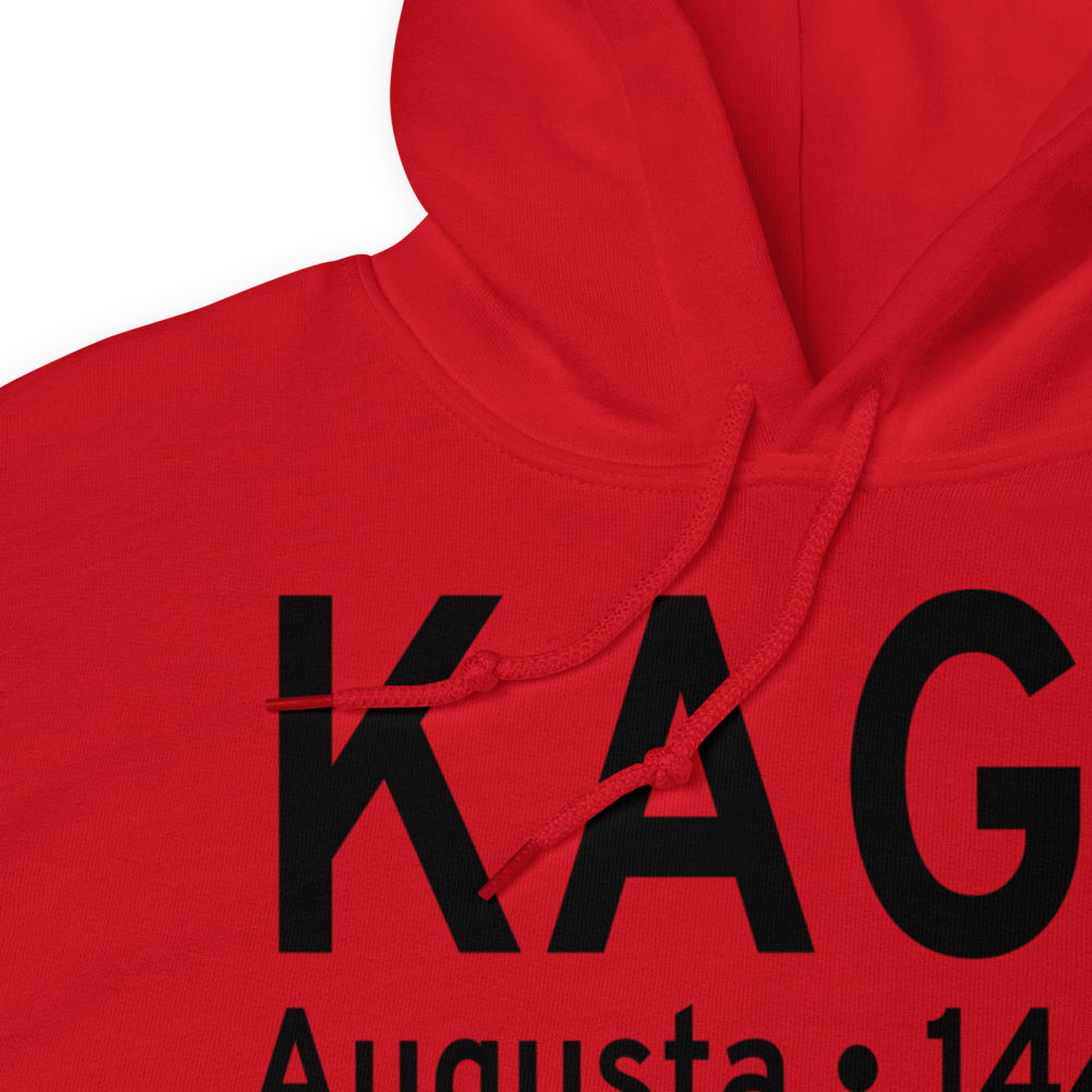 Augusta Regional At Bush Field (KAGS) ICAO Hoodie Sweatshirt 
