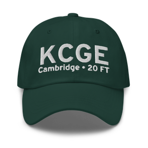 Cambridge Dorchester Airport (KCGE) ICAO Hat