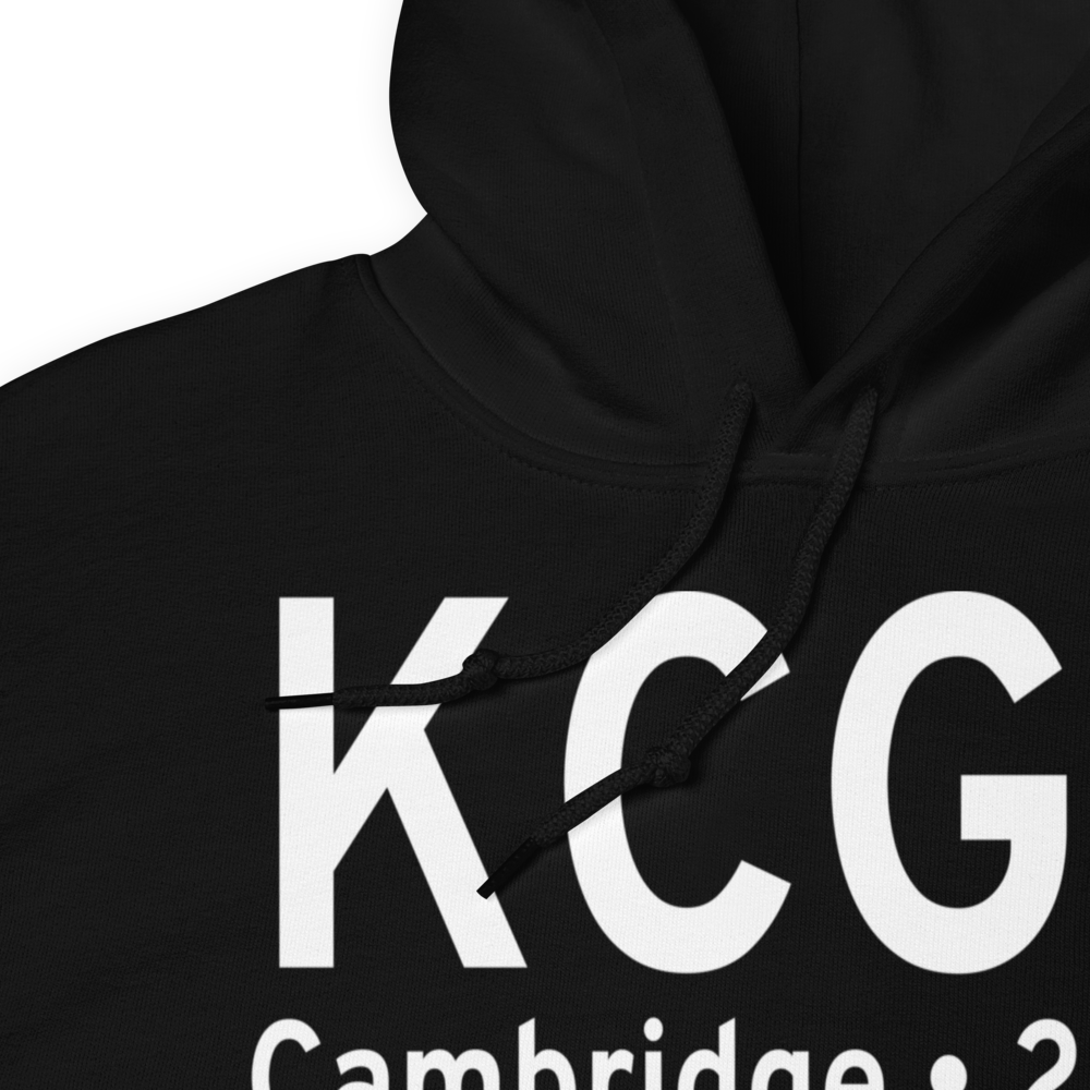 Cambridge Dorchester Airport (KCGE) ICAO Hoodie Sweatshirt 