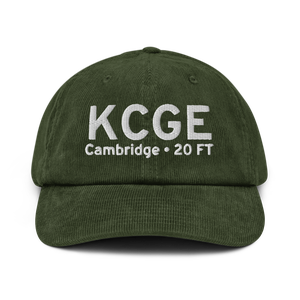 Cambridge Dorchester Airport (KCGE) ICAO Hat