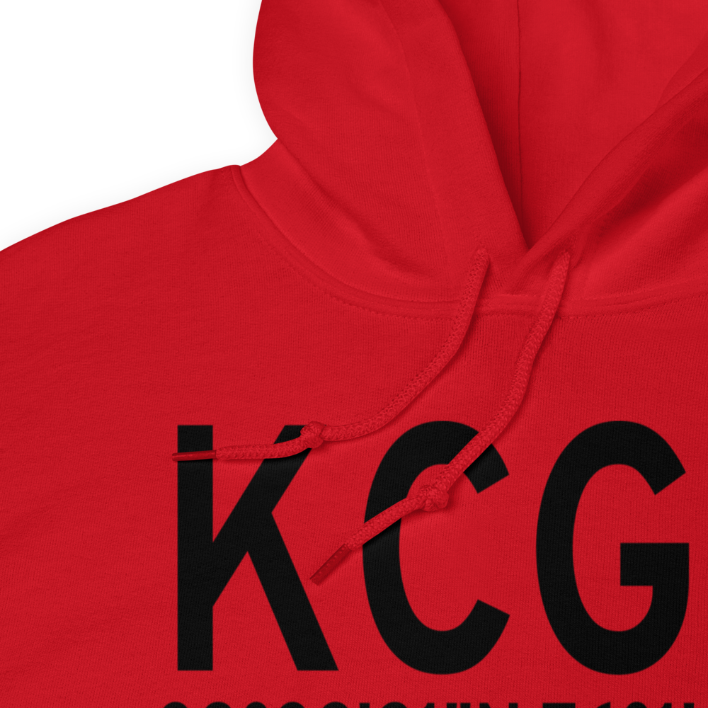Cambridge Dorchester Airport (KCGE) ICAO Hoodie Sweatshirt 