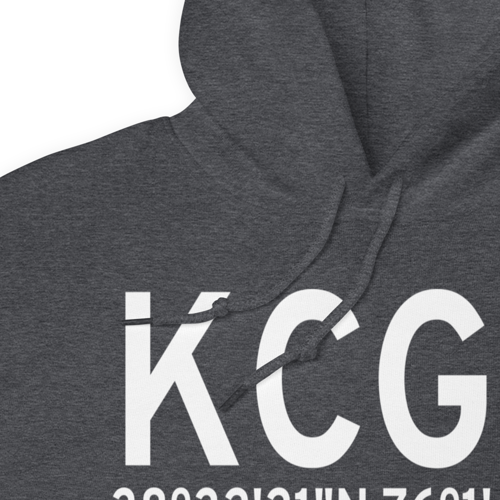 Cambridge Dorchester Airport (KCGE) ICAO Hoodie Sweatshirt 