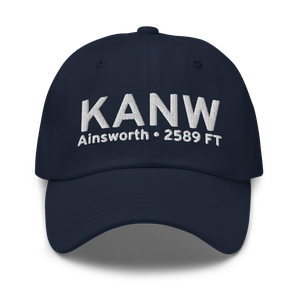 Ainsworth Regional Airport (KANW) ICAO Hat