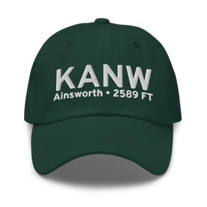 Ainsworth Regional Airport (KANW) ICAO Hat