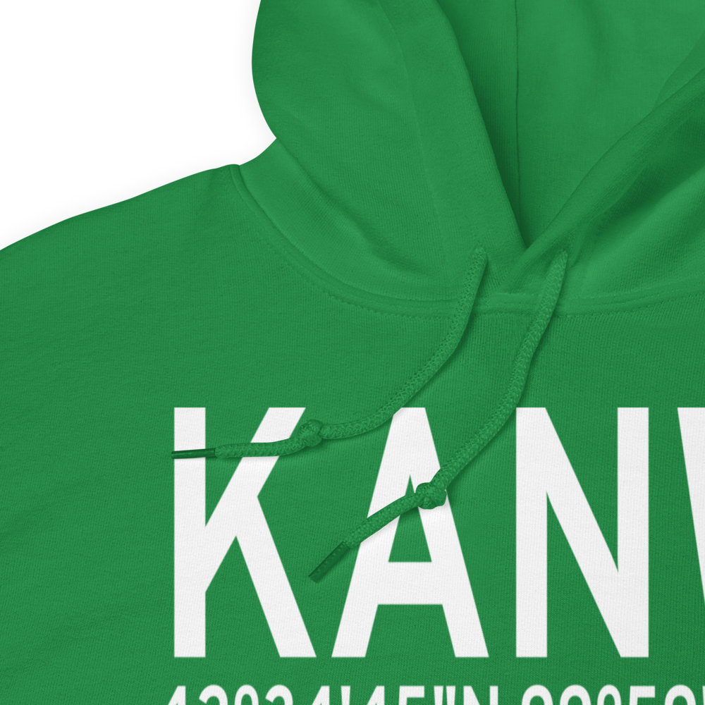 Ainsworth Regional Airport (KANW) ICAO Hoodie Sweatshirt 