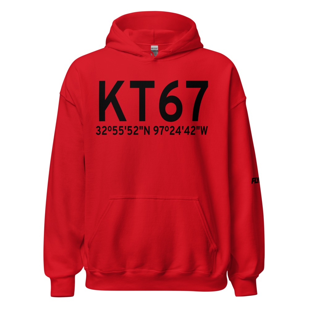 Hicks Air Field (KT67) ICAO Hoodie Sweatshirt 