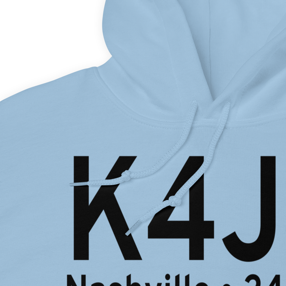 Berrien County Airport (K4J2) ICAO Hoodie Sweatshirt 