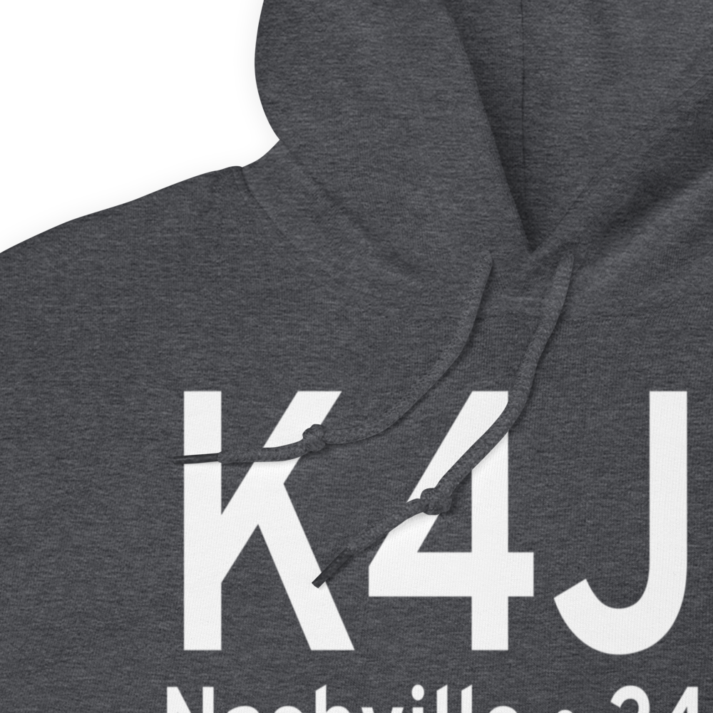 Berrien County Airport (K4J2) ICAO Hoodie Sweatshirt 