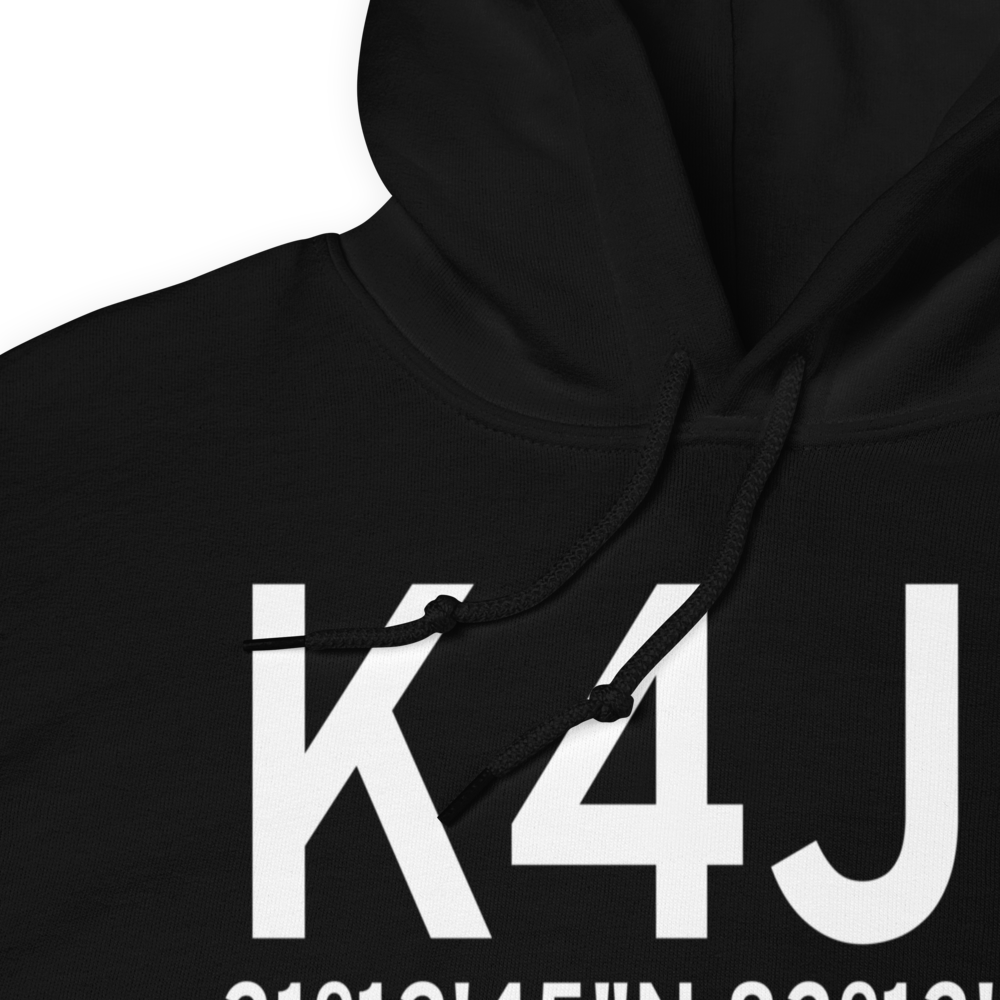 Berrien County Airport (K4J2) ICAO Hoodie Sweatshirt 