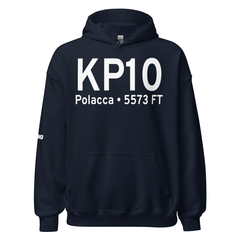 Polacca Airport (KP10) ICAO Hoodie Sweatshirt 