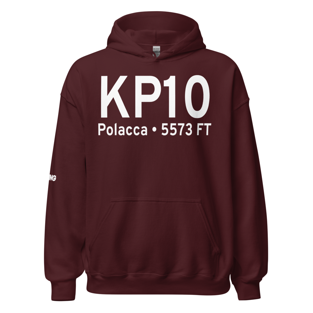 Polacca Airport (KP10) ICAO Hoodie Sweatshirt 
