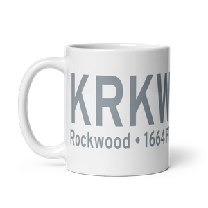 Rockwood Municipal Airport (KRKW) ICAO Mug
