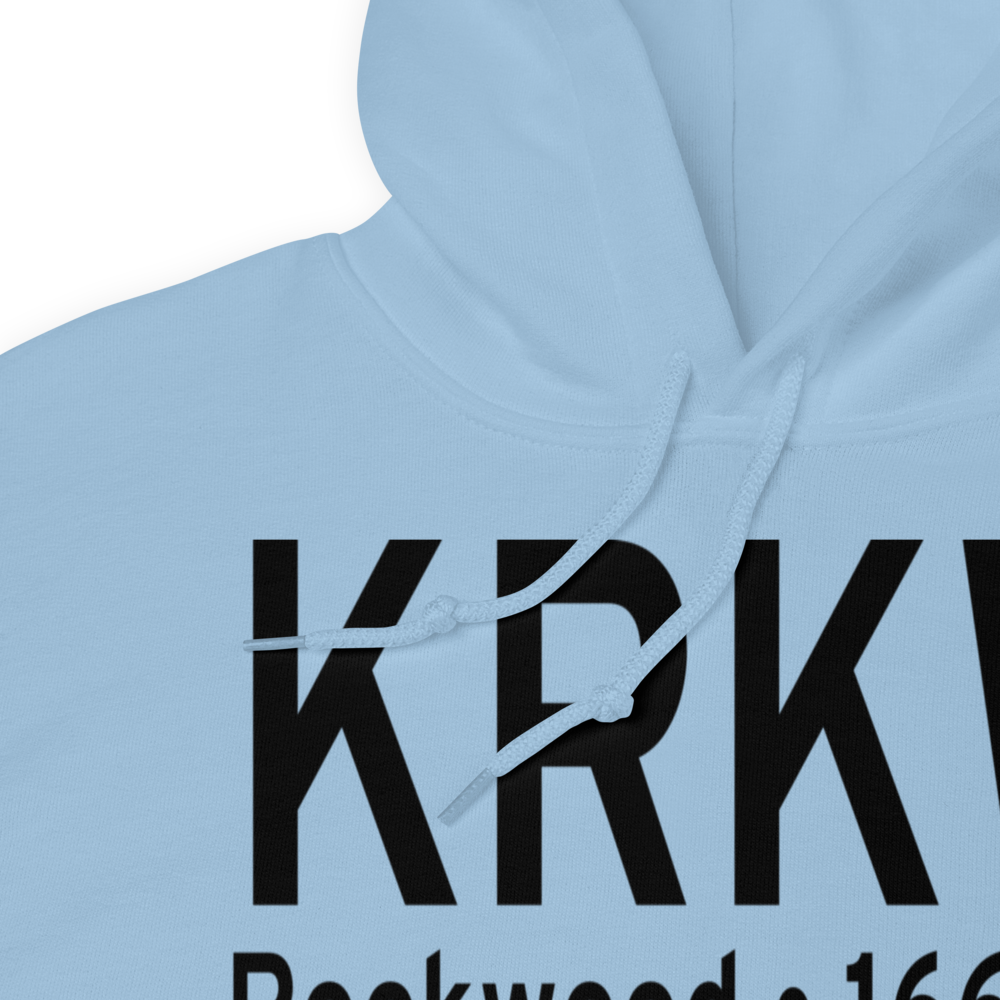 Rockwood Municipal Airport (KRKW) ICAO Hoodie Sweatshirt 