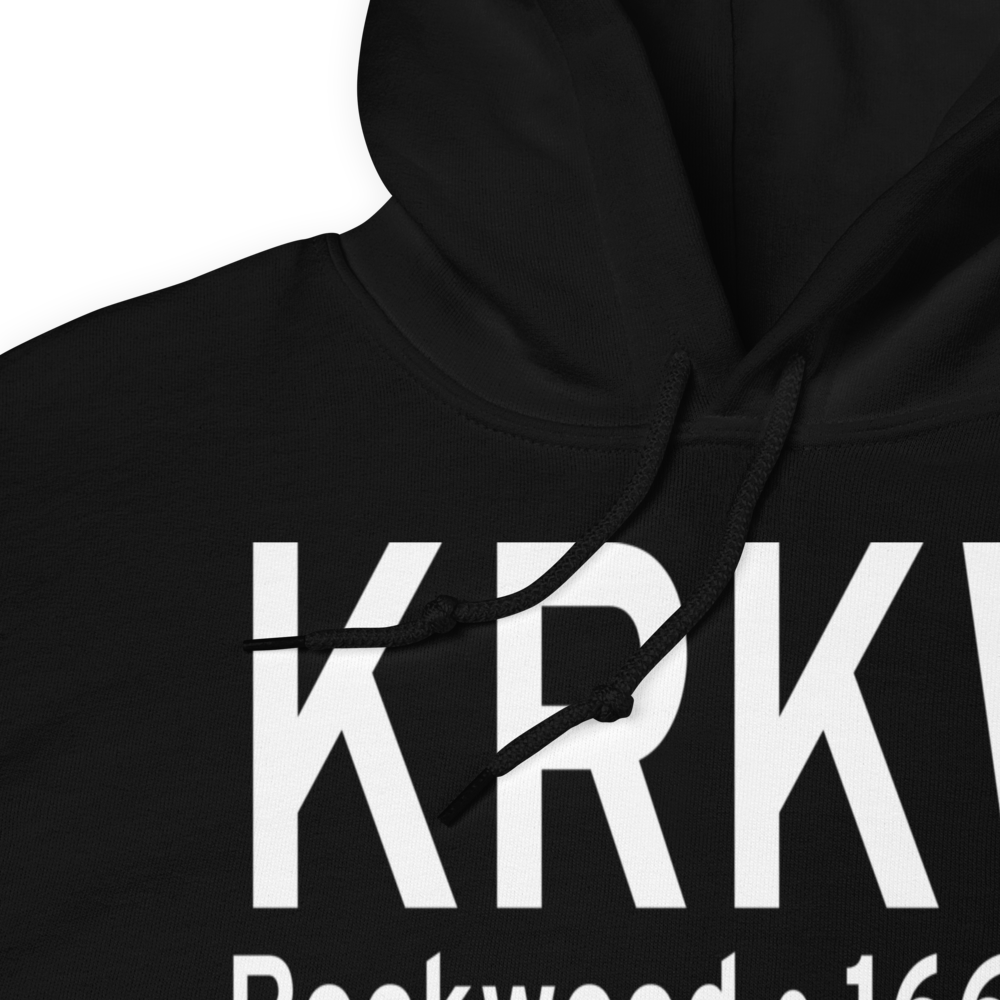 Rockwood Municipal Airport (KRKW) ICAO Hoodie Sweatshirt 