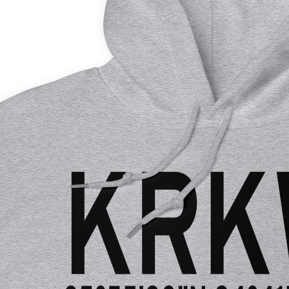 Rockwood Municipal Airport (KRKW) ICAO Hoodie Sweatshirt 