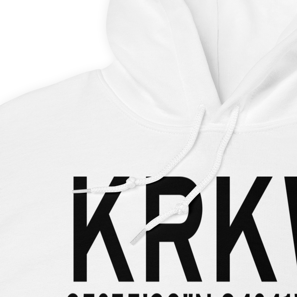 Rockwood Municipal Airport (KRKW) ICAO Hoodie Sweatshirt 