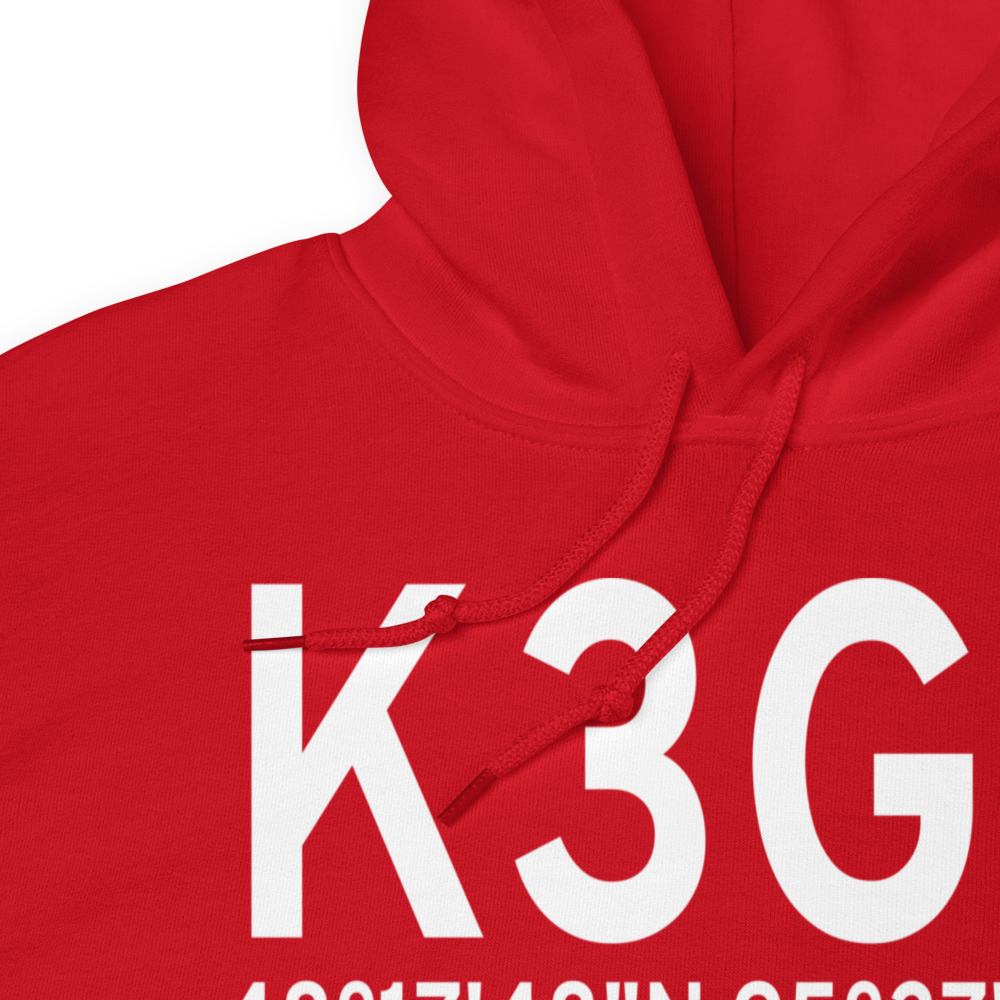 Grygla Municipal Mel Wilkens Field (K3G2) ICAO Hoodie Sweatshirt 