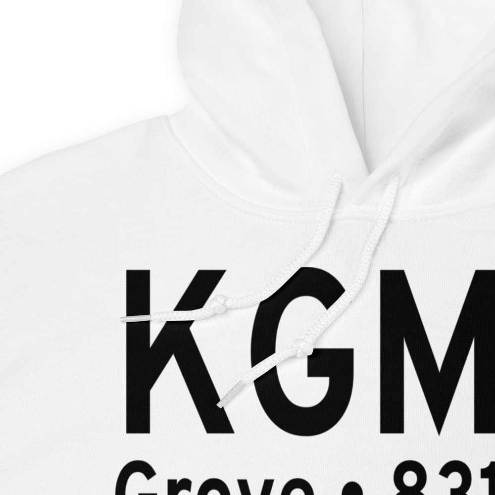 Grove Municipal Airport (KGMJ) ICAO Hoodie Sweatshirt 